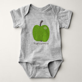 Apfel Baby Strampler