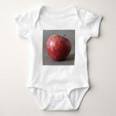 Apfel Baby Strampler (Vorderseite)