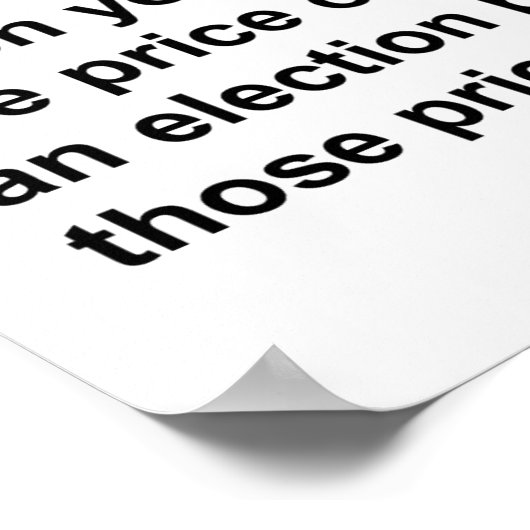 Äpfel, Bacon & Eggs Poster (Ecke)