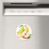 Apfel, Bananen und Birnen Magnet (In Situ (Geschirrspüler))
