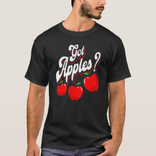 Äpfel bekommen Apfelpflücker Bio-Obst   Landwirt w T-Shirt