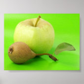 Apfel & Birne Poster (Vorne)