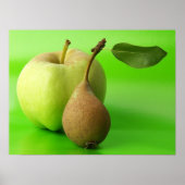 Apfel & Birne Poster (Vorne)