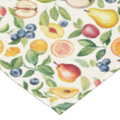 Äpfel Birnen Blaubeeren Orangen Früchte Tischdecke (Schrägansicht)