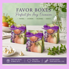 Äpfel Birnen und Trauben Geschenkschachtel