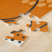 Äpfel, Birnen: Vintages nahtloses Muster. Puzzle (Seite)