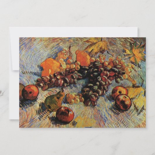 Äpfel, Birnen, Zitronen, Trauben von Vincent van G (Vorderseite)