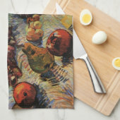 Äpfel, Birnen, Zitronen, Trauben von Vincent van G Geschirrtuch (Viertel Falte)