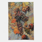 Äpfel, Birnen, Zitronen, Trauben von Vincent van G Geschirrtuch (Vertikal)