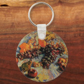 Äpfel, Birnen, Zitronen, Trauben von Vincent van G Schlüsselanhänger (Vorderseite)