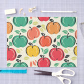 Äpfel & Blätter Galore! Happy Harvest Seidenpapier (Handwerk)