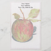 Apfel Briefpapier (Vorderseite)