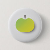 Apfel Button (Vorderseite)