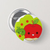 Äpfel Button (Vorne & Hinten)