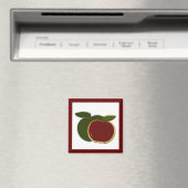Äpfel (Cranberry) Magnet (In Situ (Geschirrspüler))