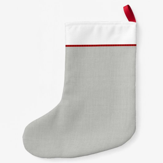 Apfel Dackel Adorable Hund Personalisiert Kleiner Weihnachtsstrumpf (Rückseite)