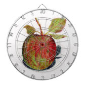 Apfel Dartscheibe (vorne)