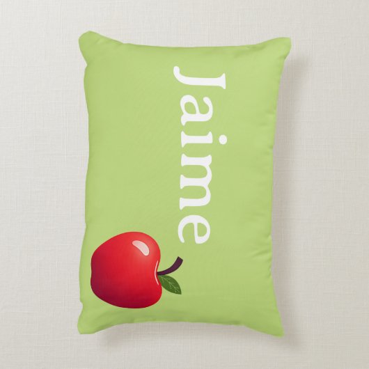 Äpfel! Dekokissen (Rückseite(Vertikal))