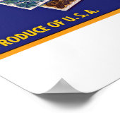 Äpfel der gesetzlichen Ausschreibung Poster (Ecke)