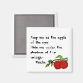 Apfel der Götter Auge Magnet (Vorderseite/Rückseite)