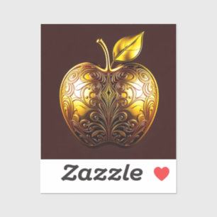 Apfel der Götter Frucht des Wissens  Aufkleber