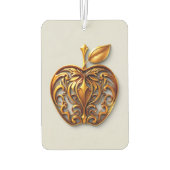 Apfel der Götter Frucht des Wissens  Autolufterfrischer (Rückseite)