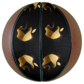 Apfel der Götter Frucht des Wissens Basketball (Vertikal)