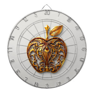 Apfel der Götter Frucht des Wissens Dartscheibe