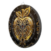 Apfel der Götter Frucht des Wissens  Dartscheibe (Vorderseite rechts)