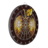 Apfel der Götter Frucht des Wissens Dartscheibe (Vorderseite Links)