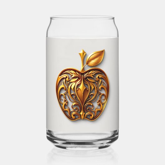 Apfel der Götter Frucht des Wissens  Dosenglas (Vorderseite)