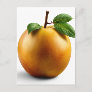 Apfel der Götter Frucht des Wissens Feiertagspostkarte