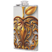 Apfel der Götter Frucht des Wissens  Flachmann (Links)