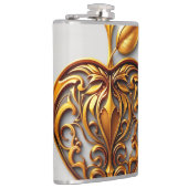 Apfel der Götter Frucht des Wissens  Flachmann (Rechts)