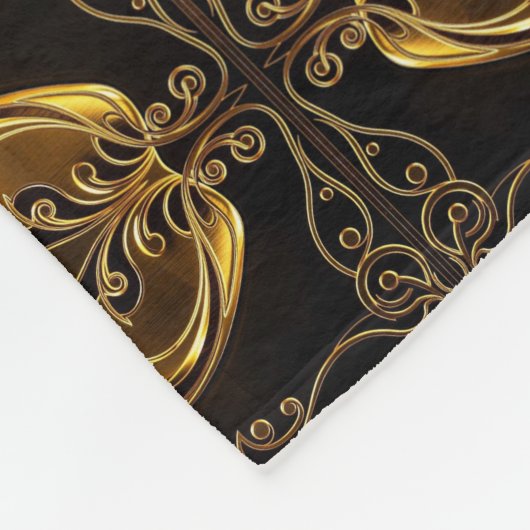 Apfel der Götter Frucht des Wissens Fleecedecke (Ecke)