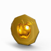 Apfel der Götter Frucht des Wissens  Fotoblock (Rechts)