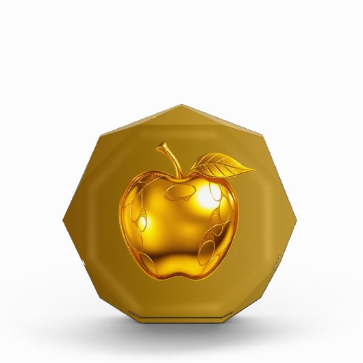 Apfel der Götter Frucht des Wissens  Fotoblock (Vorderseite)