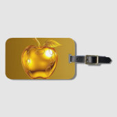 Apfel der Götter Frucht des Wissens Gepäckanhänger (Vorderseite (Horizontal))