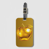 Apfel der Götter Frucht des Wissens  Gepäckanhänger (Vorderseite Vertikal)