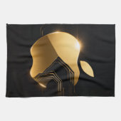 Apfel der Götter Frucht des Wissens Geschirrtuch (Horizontal)