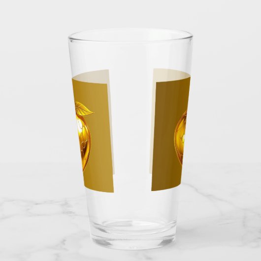 Apfel der Götter Frucht des Wissens  Glas (Links)