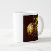 Apfel der Götter Frucht des Wissens  Jumbo-Tasse (Vorderseite Rechts)