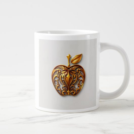 Apfel der Götter Frucht des Wissens  Jumbo-Tasse (Rechts)