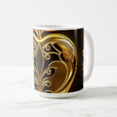 Apfel der Götter Frucht des Wissens  Kaffeetasse (VorderseiteRechts)