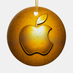 Apfel der Götter Frucht des Wissens  Keramik Ornament