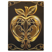 Apfel der Götter Frucht des Wissens  Klemmbrett (Rückseite)