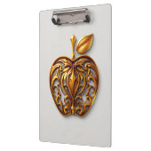 Apfel der Götter Frucht des Wissens  Klemmbrett (Links)