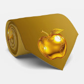 Apfel der Götter Frucht des Wissens Krawatte (Gerollt)