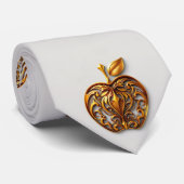 Apfel der Götter Frucht des Wissens Krawatte (Gerollt)