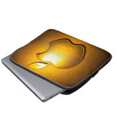 Apfel der Götter Frucht des Wissens Laptopschutzhülle (Vorne Knopf)